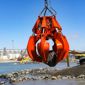 Seau hydraulique rotatif électrique <span class=keywords><strong>Orange</strong></span> <span class=keywords><strong>Peel</strong></span> Grappin pour ferraille en acier - Product Image 4