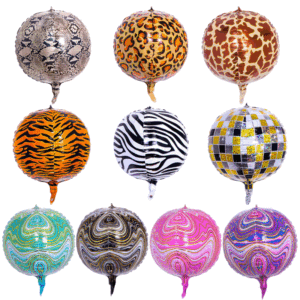 Globo 4D de 22 Pulgadas, Globo de Aluminio con Textura Animal 4D de 22 Pulgadas - Product Image 1