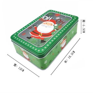 Grands boîtes en fer <span class=keywords><strong>blanc</strong></span> à gâteaux personnalisées de qualité alimentaire, Oem, boîtes à gâteaux rectangulaires d'emballage de cadeaux vide avec fenêtre, 12 pièces - Product Image 3