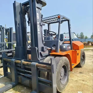 מלגזה דיזל 10 טון, 100% במלאי, עוצמה חזקה, רב-שטח, מלגזה בעלת מנוע בעירה פנימית - Product Image 5