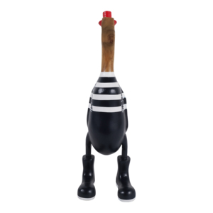 Statuetta di Anatra Fantasiosa, Scultura Decorativa per Casa, Bagno, Ufficio, Soggiorno, Tema Divertente Giorno di Pioggia - Product Image 3