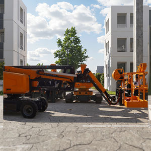 ייצור סין קטן להרים זרוע להרים 16 מטר המבטא גרר הידראולי בום פלטפורמת עבודה אווירית - Product Image 1