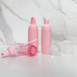 Flacon mousse nettoyant visage en plastique PET, pompe à savon liquide, flacon mousse cosmétique blanc, distributeur de savon avec brosse en silicone - Product Image 5