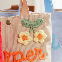 Sac à main personnalisé avec nom, cadeau pour enfants, luxe, broderie à la main, nylon, filles, enfants, femmes, sac à main pour femmes, luxe