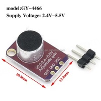Amplificador de Micrófono Electret MAX98357 MAX4466 MAX9814, Módulo Amplificador de Audio Estable MAX9814 Compatible con ESP32 Raspberry Pi