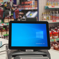 Système de point de vente tactile capacitif 15 pouces à prix avantageux avec imprimante thermique externe 80 mm sous Windows