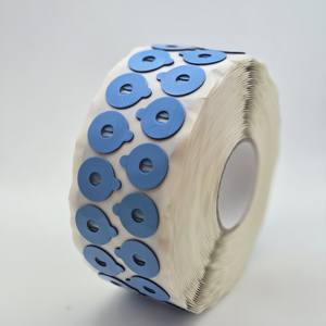 Pastilles adhésives doubles en plastique PET pour le traitement des verres de lunettes, autocollants de bordure antidérapants, <span class=keywords><strong>colle</strong></span> pour bordure - Product Image 5