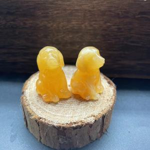 1.2inch Natural Healing Gemstone <b>Crystal</b> Dogs Carving Crafts Amethyst Puppy <b>Crystal</b> Gifts - Product Image 4