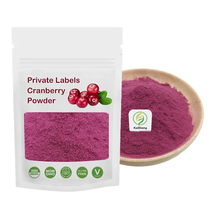 Großhandel natürliche 25% 36% Proanthocyanidinen Cranberry-Saftpulver Cranberry-Extraktpulver Cranberry-Pulver
