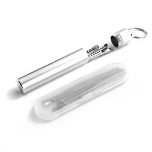 Palillos para limpiar los oídos de acero inoxidable al por mayor, palillos para los oídos en espiral de doble punta, limpiadores de oídos, herramientas para limpiar los oídos, juego de 6 piezas - Product Image 4