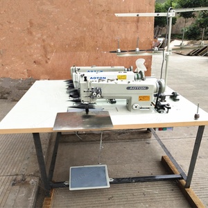 Máquina de Coser Industrial para Pelucas y Tejido de Tramas de Cabello, Puntada de Seguridad, Operación Manual, Una Sola Aguja, Motorizada - Product Image 2