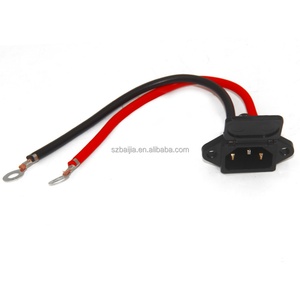 ปลั๊ก 3P แบบ 4 ขา พร้อมฝาครอบ ขนาด 20 ซม. ช่องเสียบไฟแบบแผง สำหรับมอเตอร์ไซค์ไฟฟ้า สกู๊ตเตอร์ อะไหล่ อุปกรณ์เสริม - Product Image 3