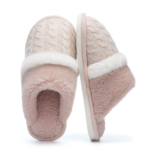 Nuove scarpe <span class=keywords><strong>da</strong></span> <span class=keywords><strong>donna</strong></span> in maglia pantofola <span class=keywords><strong>da</strong></span> <span class=keywords><strong>donna</strong></span> con suola antiscivolo in Memory Foam con collo in pelliccia sintetica pantofole <span class=keywords><strong>da</strong></span> <span class=keywords><strong>donna</strong></span> - Product Image 5