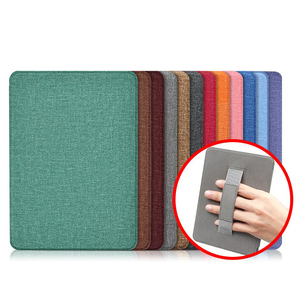 Funda para <span class=keywords><strong>Kindle</strong></span> <span class=keywords><strong>Paperwhite</strong></span> 2024 de 6 Pulgadas con Correa de Mano, Diseño de Tela, Funda de Cuero PU para <span class=keywords><strong>Kindle</strong></span> 6, 7 Pulgadas, 5, 4 - Product Image 6