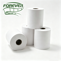Meilleures rouleaux de papier thermique 57x40mm 65gsm pour terminaux de point de vente