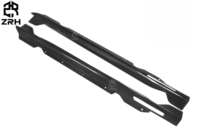Nouvelles jupes latérales et lèvres de pare-chocs en fibre de carbone style SQ pour BMW Série 4 G22 2021-2023 – Protection et décoration à visser