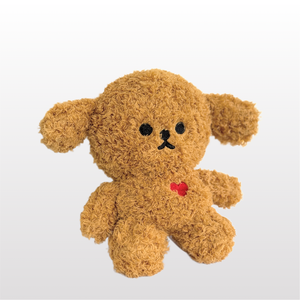 Peluche de Poodle Bordado para Cachorros, Juguete de Peluche Suave y Esponjoso con Relleno de Poliéster y Algodón PP para <span class=keywords><strong>Perros</strong></span> <span class=keywords><strong>Pequeños</strong></span> - Product Image 5
