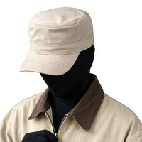 Gorra de Béisbol de 6 Paneles con Parte Superior Plana, de Algodón Cepillado, Sensación Premium, Cierre Trasero Ajustable, Visera Ancha, Protección Solar, Unisex, Cuatro Tallas