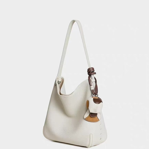 Bolso de hombro con forma geométrica, bolso de mujer elegante y único, bolso texturizado artístico para mujer - Product Image 3