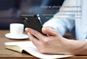 เคสโทรศัพท์คาร์บอนไฟเบอร์ <span class=keywords><strong>Nillkin</strong></span> สำหรับ <span class=keywords><strong>iPhone</strong></span> <span class=keywords><strong>13</strong></span>/<span class=keywords><strong>iPhone</strong></span> <span class=keywords><strong>13</strong></span> pro/ <span class=keywords><strong>iPhone</strong></span> <span class=keywords><strong>13</strong></span> Pro Slim PC TPU - Product Image 6