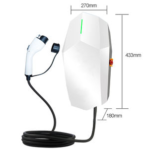 卸売家庭用7kwタイプ2 IP55EV充電式LED付きEV充電器 - Product Image 2