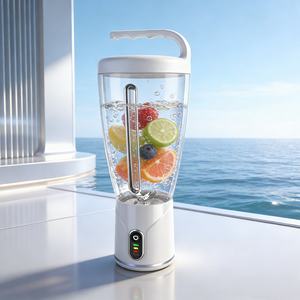 Licuadora Inalámbrica de Alta Resistencia con 6 Cuchillas para Triturar Hielo, Recargable por USB-C, Batería de Iones de Litio de 150W y 1000ml, Libre de BPA, para Hacer Smoothies en el Auto - Product Image 3