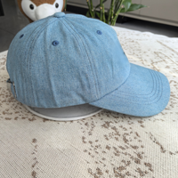 Gorra de Béisbol de Mezclilla con Logotipo Personalizado, 6 Paneles, Algodón Bordado, Estilo Desestructurado, Vintage, Retro, para Hombre, Venta al Por Mayor, Estilo Punk Urbano