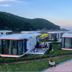 Casa prefabricada, cápsula espacial, contenedor de Hotel, cápsula para dormir, Modular, móvil para exteriores, pequeña cabaña para casa, Camping Modular - Product Image 2