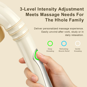 เครื่องนวดคอแบบมืออาชีพสองหัว นวดได้ทั่วร่างกาย แบบหนีบ 3 มิติ ชาร์จด้วย Type-C เครื่องนวดคอไฟฟ้า - Product Image 2