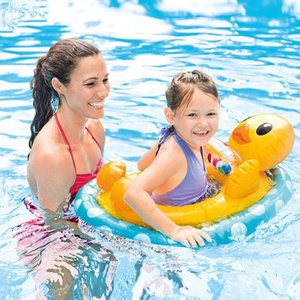 Flotador <span class=keywords><strong>Inflable</strong></span> para Niños <span class=keywords><strong>INTEX</strong></span> con Forma de Avión y Cocodrilo, Anillo de Natación con Diseño de Dibujos Animados - Product Image 2