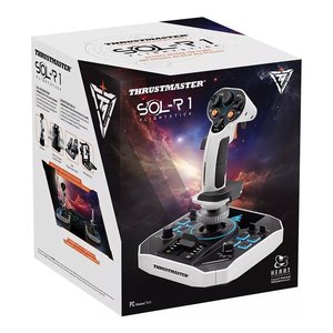 Joystick simulador de vuelo FLIGHTSTICK Sol R 1 Blanco y Negro 2960920 - Product Image 2