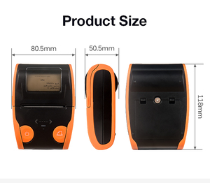 Taşınabilir Mini Termal Fiş Yazıcısı Yüksek Hızlı 58mm Bluetooth Kablosuz Etiket Yazıcısı Seri Arayüzlü Termal Baskı - Product Image 5