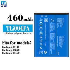 Batterie Li-ion de haute qualité 460mAh TLi004FA pour téléphones mobiles <span class=keywords><strong>Alcatel</strong></span> <span class=keywords><strong>OneTouch</strong></span> 1013X OT-1035D OT-1046D - Product Image 2