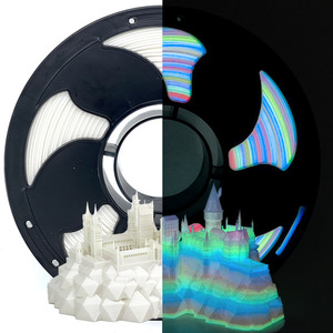 Filamento de Impresión 3D JF 3D <span class=keywords><strong>PLA</strong></span> Luminoso Transparente que <span class=keywords><strong>Brilla</strong></span> <span class=keywords><strong>en</strong></span> <span class=keywords><strong>la</strong></span> <span class=keywords><strong>Oscuridad</strong></span>, 1.75mm 1kg para Impresoras 3D FDM, Venta al Por Mayor - Product Image 1