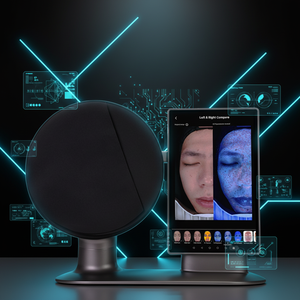 เครื่องวิเคราะห์ผิวหน้า 3 มิติ AI กล้อง 20MP ทดสอบ 10 สเปกตรัม รองรับสารเรืองแสง 17 ภาษา ปลอดภัย พกพาสะดวก ใช้ได้ที่บ้าน/ร้านเสริมสวย - Product Image 1
