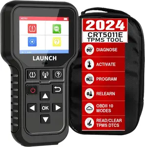 LANCHE CRT5011E 2024 neuestes TPMS-Wiederlernwerkzeug OBD2 Scanner Code Reader automatischer TPMS-Sensor (315+433MHz) lebenslang kostenlos