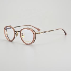 Occhiali di alta qualità della fabbrica di Shenzhen montatura per occhiali in titanio acetato all'ingrosso montatura per occhiali da vista TR90 - Product Image 5