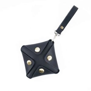 Genuine Leather Handmade Compact <b>Coin</b> Purse & <b>Wallet</b> for Men Portable Simple Design Korean Style Promotional Novelty Gift - Product Image 3