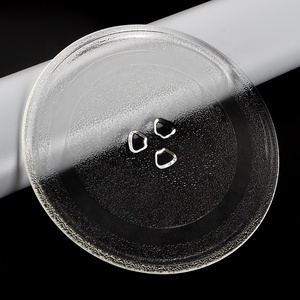 Plateau tournant en verre pour four à <span class=keywords><strong>micro</strong></span>-ondes, plaque en verre de remplacement pour four à <span class=keywords><strong>micro</strong></span>-ondes, plaque en verre pour four à <span class=keywords><strong>micro</strong></span>-ondes de 10 pouces pour four à <span class=keywords><strong>micro</strong></span>-ondes <span class=keywords><strong>Samsung</strong></span> - Product Image 2