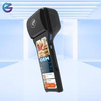 Impresora POS Térmica Portátil Android Wi-Fi de 80 mm, Impresora de Recibos Todo en Uno para Restaurantes, Sistema de Pedidos Automatizado