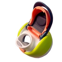   Bouteille d'eau sport isotherme en acier inoxydable sans BPA de 700 ml avec paille et couvercle 2-en-1, poignée intégrée, écologique, maintien thermique 24h