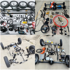 Kit de conversion de voiture électrique 1500W Charge <span class=keywords><strong>1</strong></span> tonne <span class=keywords><strong>Essieu</strong></span> arrière électrique sans balais avec <span class=keywords><strong>essieu</strong></span> de direction avant Accessoires de voiture électrique - Product Image 3