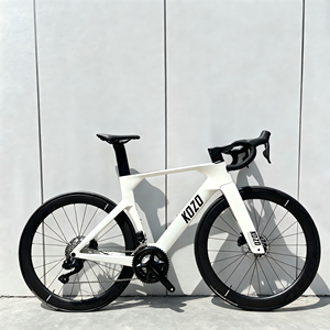 Bicicleta de Carretera de Carreras de Fibra de Carbono de 24 Velocidades Oficial Kozo, Freno de Disco Hidráulico <span class=keywords><strong>Shimano</strong></span> UT 8020, Hardtail - Product Image 1