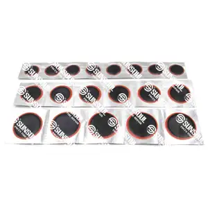 ZQ0402 64pcs Sunsoul moto Patchs riparazione pneumatici Patch camera d'aria Patch striscia di foratura pneumatici