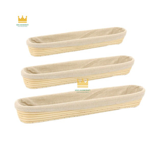 Artisan <b>Bread</b> Proofing <b>Basket</b> Oval Rattan Banneton Brotform for Sourdough Baking Eco-Friendly Baking Supplies ( - Product Image 3