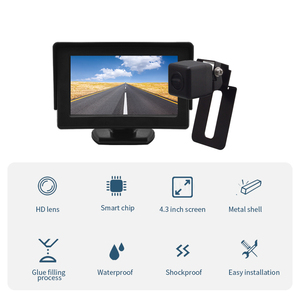 HD 4.3inch Display <strong>Monitor</strong> with Car <strong>Reversing</strong> Camera - Product Image 2