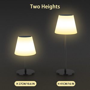 Outdoor Decorative <b>Lighting</b> Camping Restaurant Black Ip44 <b>Waterproof</b> 2w Led Solar Table Lamp - Product Image 5