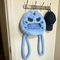 Sac à dos en peluche animaux bleus Kawaii, sac à main moelleux pour cosplay anime, sac à bandoulière décontracté et tendance pour filles