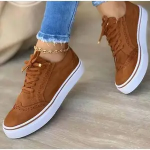 Large Size Comfortable Round Head Strap Solid Color Sneakers Wholesale Customization Light Shoes Woman Casual