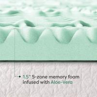 Entlasten Sie Soft Gel Topper Matratze 2-4 Zoll King Queen Size Kühlgel Memory Foam Bett matratze